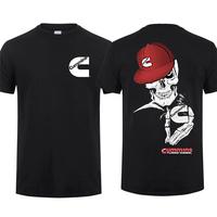 Skull Wear Hat And Holding Cummins T-shirt For Fan, Diesel Lover Shirt Top Menswear, Gift For Dad, Made in USA