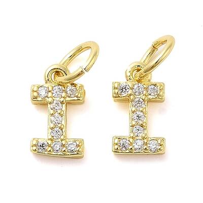 Brass Micro Pave Cubic Zirconia Pendants