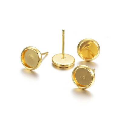 304 Stainless Steel Stud Earring Findings
