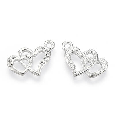 Alloy Pendant Rhinestone Settings