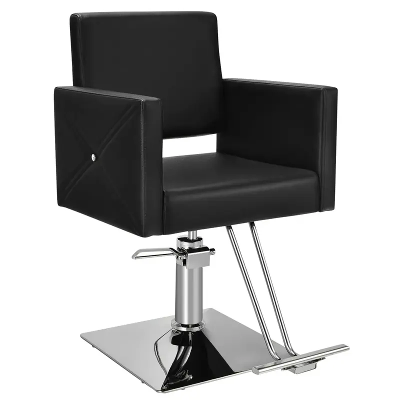 Salon Chair with Heavy Duty Hydraulic Pump, Height Adjustable, 360° Swivel Spa Beauty Equipment barber  chair