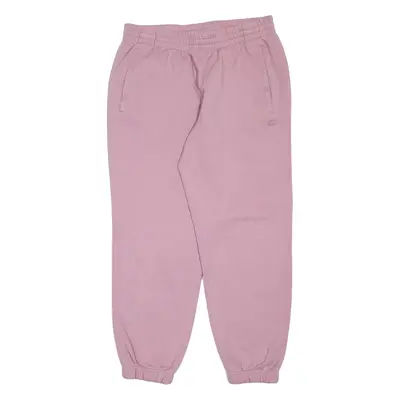 ADIDAS Womens Joggers Purple Tapered L W32 L28