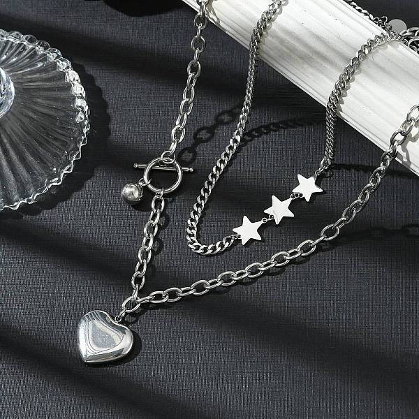 304 Stainless Steel Chain Necklaces