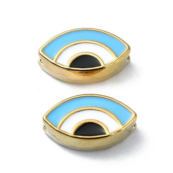 Ion Plating(IP) 304 Stainless Steel Enamel Beads