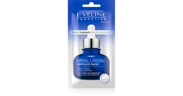 Eveline Cosmetics Therapy Hyaluron Cream Mask Moisturizing Effect 8 Ml