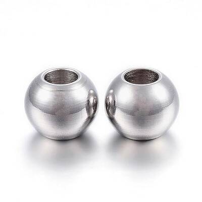 Tarnish Resistant 201 Stainless Steel Beads
