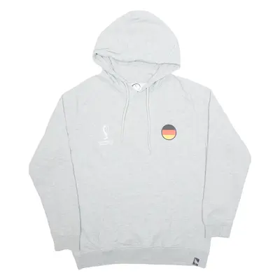 FIFA World Cup Qatar 2022 Germany Mens Grey Hoodie XL