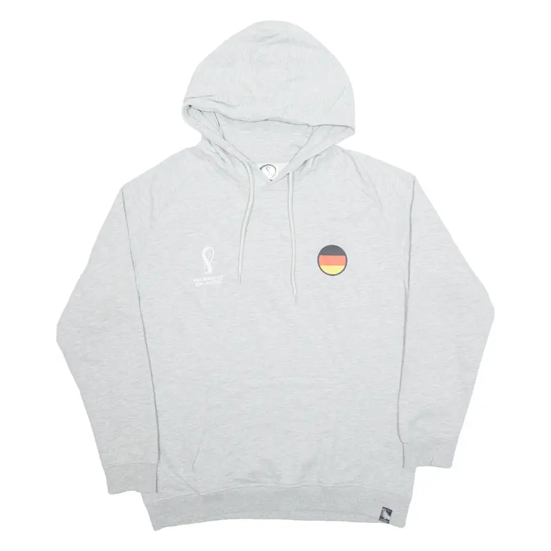 FIFA World Cup Qatar 2022 Germany Mens Grey Hoodie XL