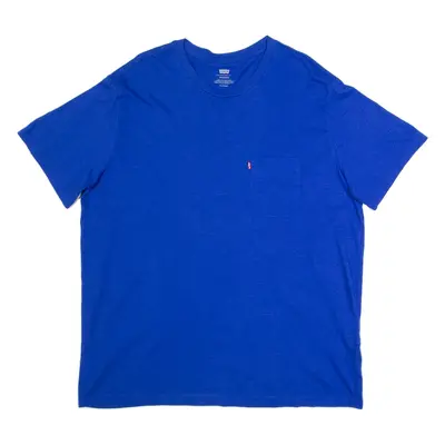 LEVI'S Mens T-Shirt Blue XL
