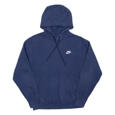 NIKE Mens Blue Hoodie S