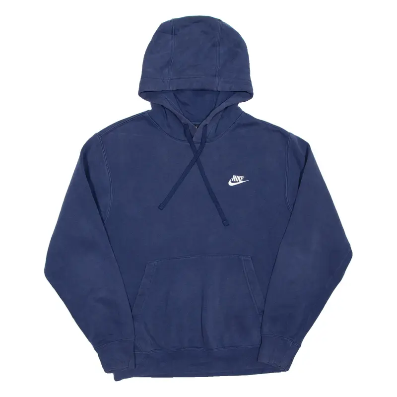 NIKE Mens Blue Hoodie S