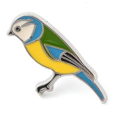 Bird Alloy Enamel Brooches