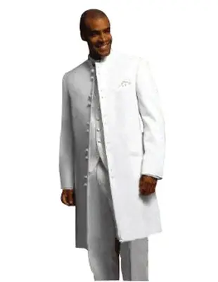Mens Clergy Suits - White