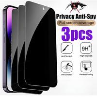 HD Privacy Anti-Spy Screen Protector, Tempered Glass Film, Full Coverage with Black Edge, Anti-Scratch & Anti-Oil Coating, Hi...