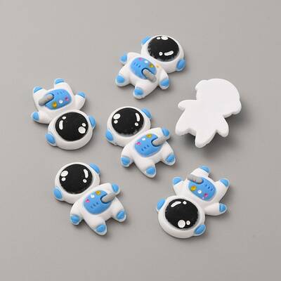 Space Theme Opaque Resin Cabochons
