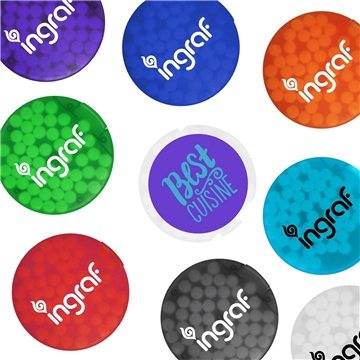 150 Custom Round Credit Card Mints