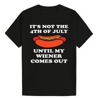 father's day men T-Shirt - Cotton Short Sleeve Funny 4th of July \