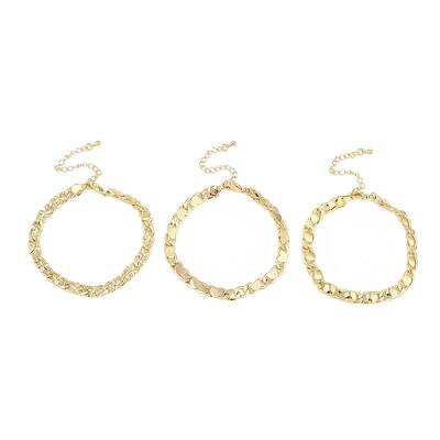 Rack Plating Brass Bracelets for Women