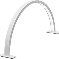 Half Moon Shaped Nail Desk Lamp, USB Rechargeable LED Desk Lamp, Desktop Beauty Soft Lights for Eyelash Tattoo Crafts Reading...