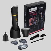 Mother's Day Gift, 3 in 1 Electric Body Hair Trimmer, Cordless Clipper Groin Hair Trimmer for Men, Waterproof Electric Shaver...