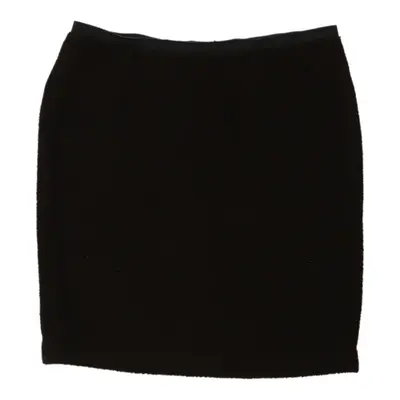 Yves Saint Laurent Mini Skirt - 38W UK 18 Brown Wool Blend | Size: UK 18