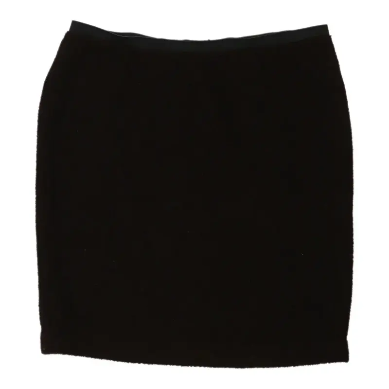 Yves Saint Laurent Mini Skirt - 38W UK 18 Brown Wool Blend | Size: UK 18
