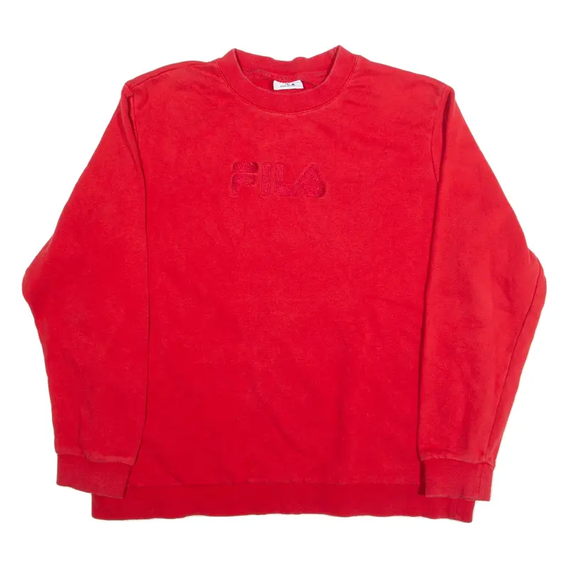 FILA Womens Sweatshirt Red L