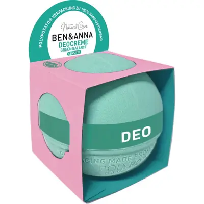 Ben & anna Green Balance Deodorant Cream (40 g)