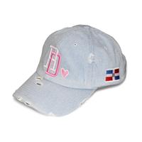 RD Heart Dominican Republic Dad Hat - Adjustable Cotton Polo Style, Unisex Design, Flag of Dominican Republic, Machine Washab...