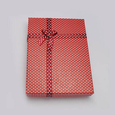 Jewelry Cardboard Boxes with Bowknot and Sponge Inside