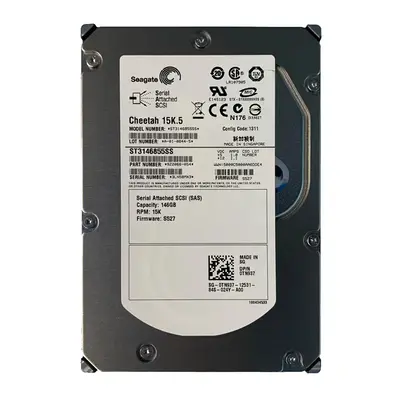 TN937-RFB Dell 146GB 15000RPM SAS 6Gb/s 3.5-Inch Internal Hard Drive