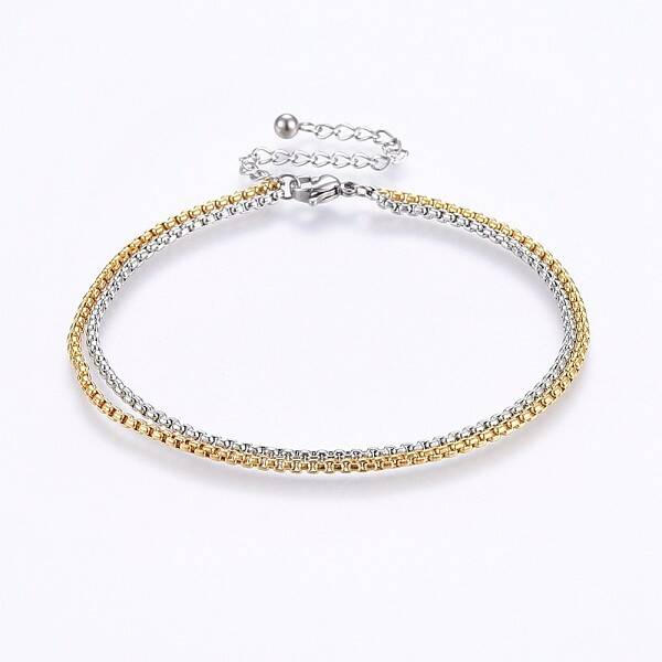 304 Stainless Steel Multi-strand Bracelets