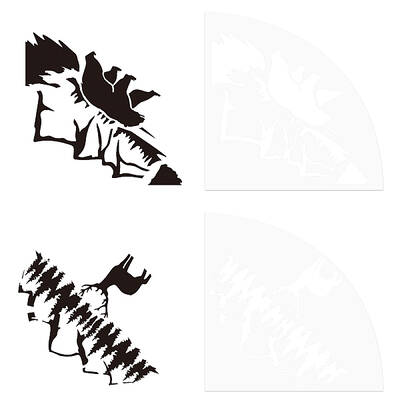 Custom Acrylic Tie-Dye Template