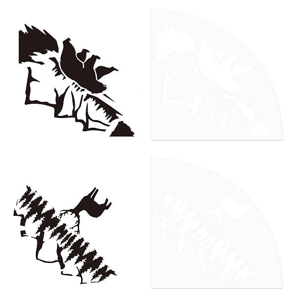 Custom Acrylic Tie-Dye Template