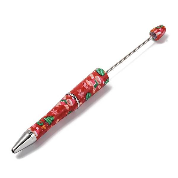Christmas Printed Plastic Ball-Point Pen