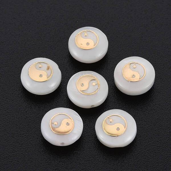 Natural Freshwater Shell Beads