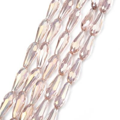 Electroplate Glass Beads Strands