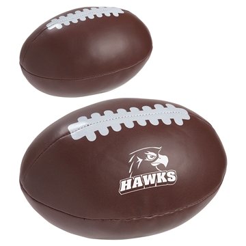 100 Custom Football Fiberfill Sports Ball - Soft Vinyl