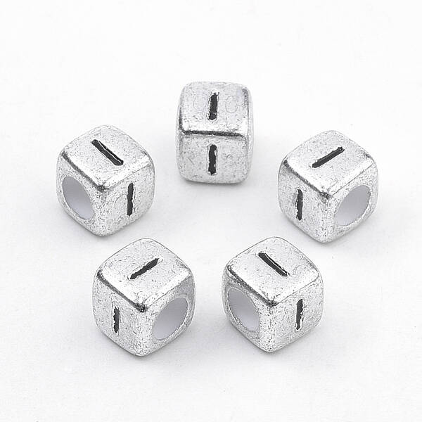 Plated Acrylic Beads