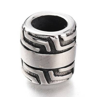 304 Stainless Steel European Beads
