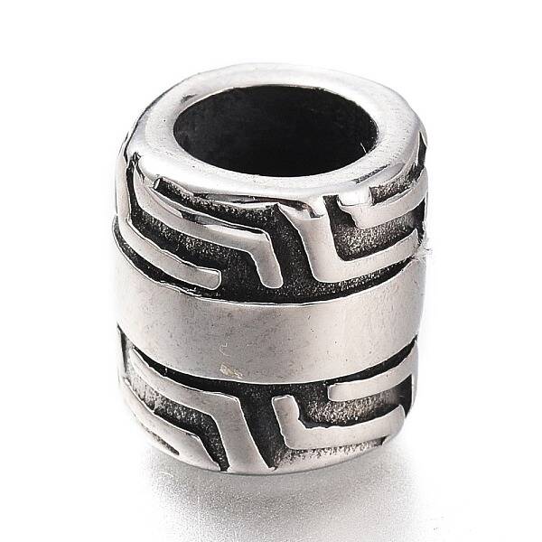304 Stainless Steel European Beads