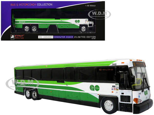 MCI D4500CT Commuter Coach Bus \