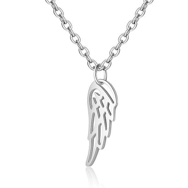 Tarnish Resistant 201 Stainless Steel Pendants Necklaces
