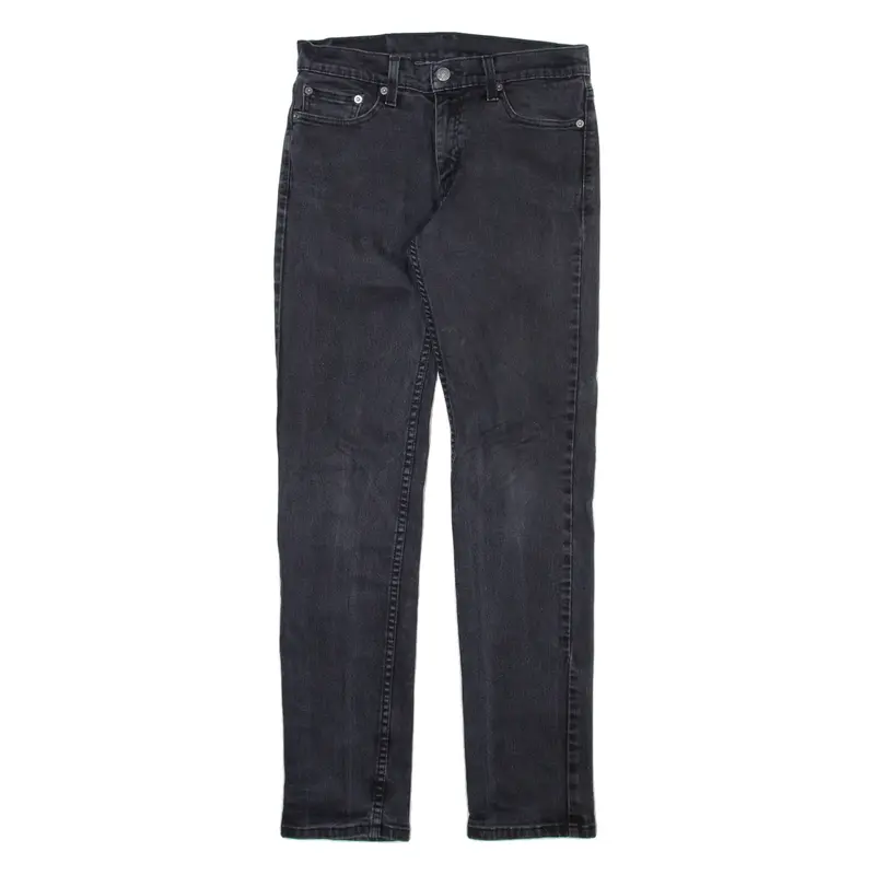 LEVI'S 511 Jeans Mens Grey Slim Straight W29 L32