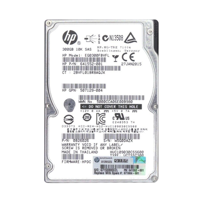 671904-001 HP 300GB 12Gb/s SAS 10000 2.5-inch Hard Drive