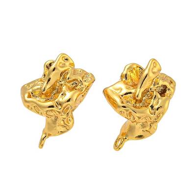 Rack Plating Brass Studs Earrings Finding