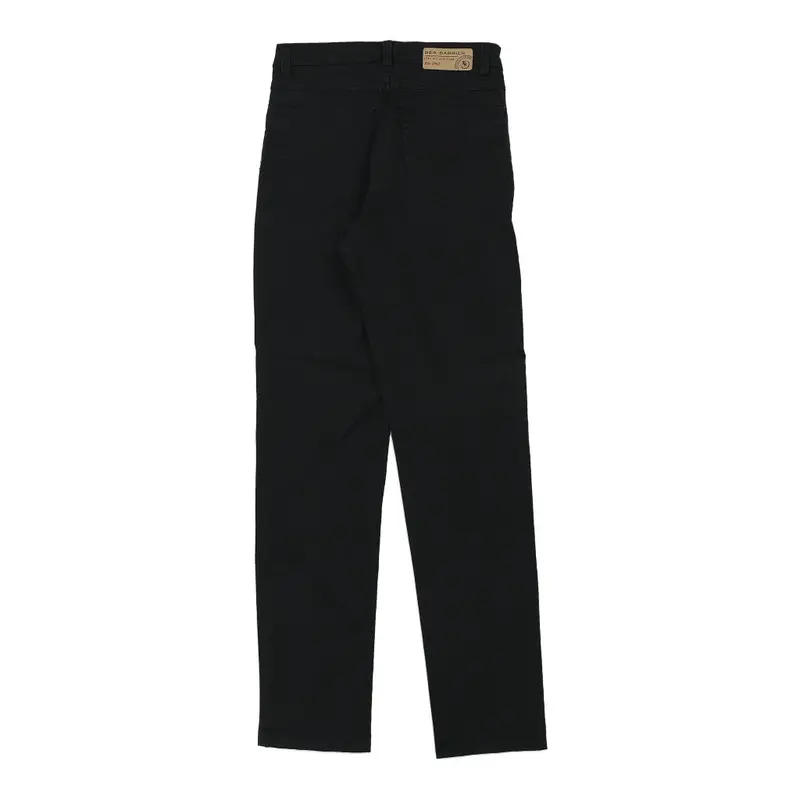 Sea Barrier Trousers - 27W UK 8 Black Cotton