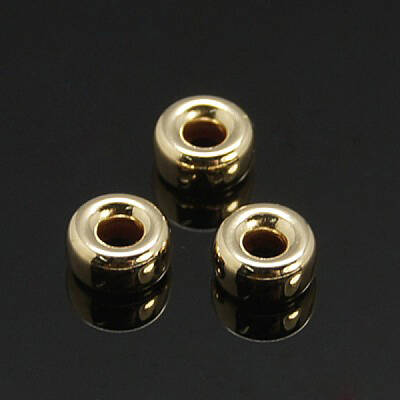 Yellow Gold Filled Beads Spacers