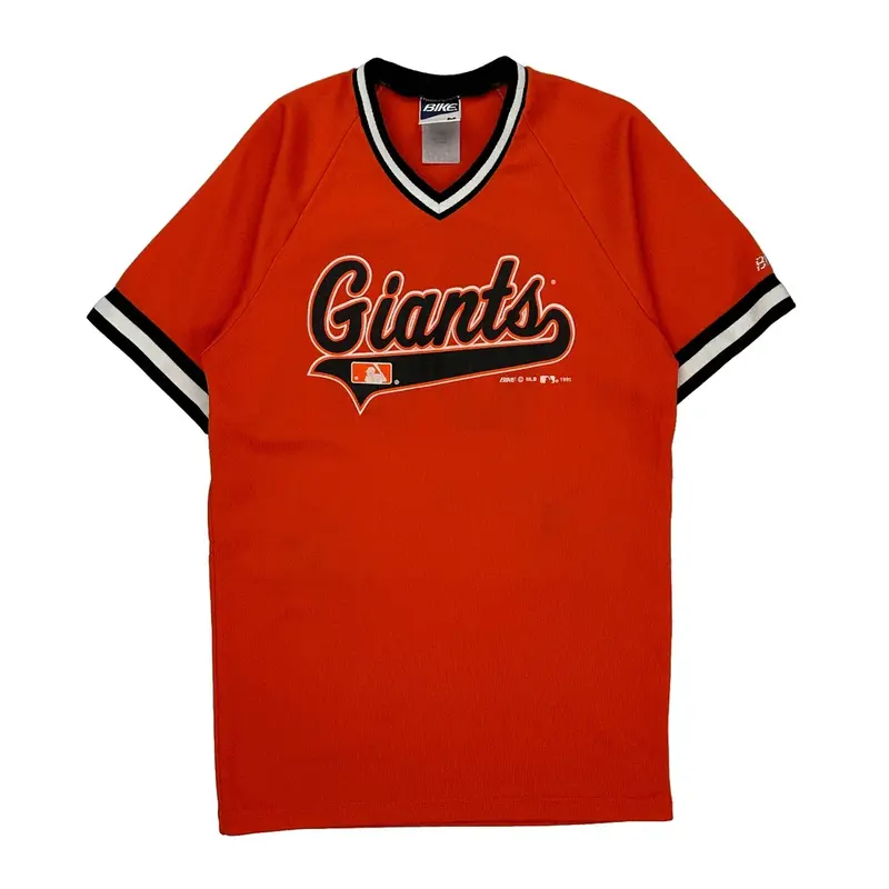 San Francisco Giants Bike Mlb Jersey - Medium Orange Polyester