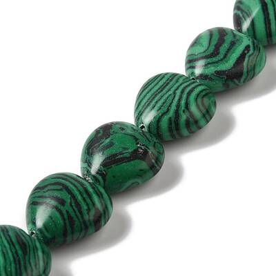 Synthetic Malachite Beads Strands